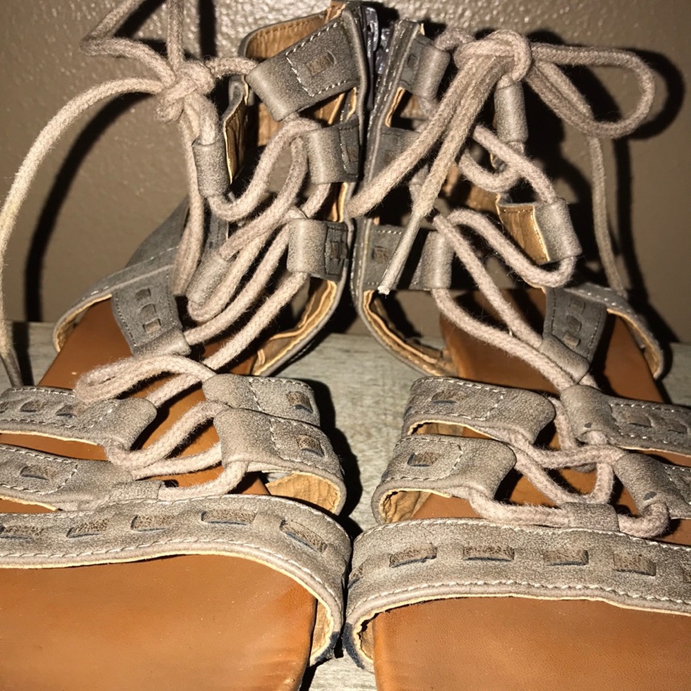 Lace Up Sandals